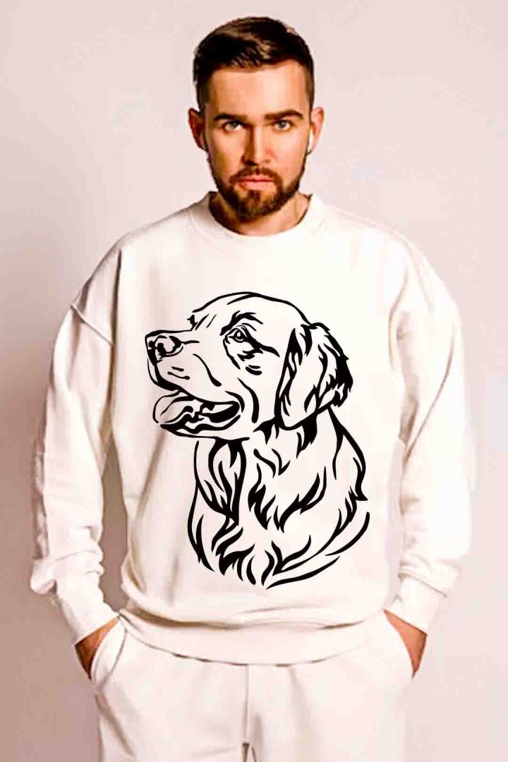 Bluza dla psiarza golden retriever