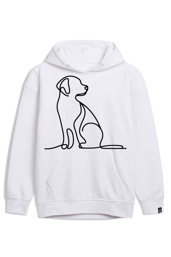 Bluza rysowany kundelek dla miłośników psów  