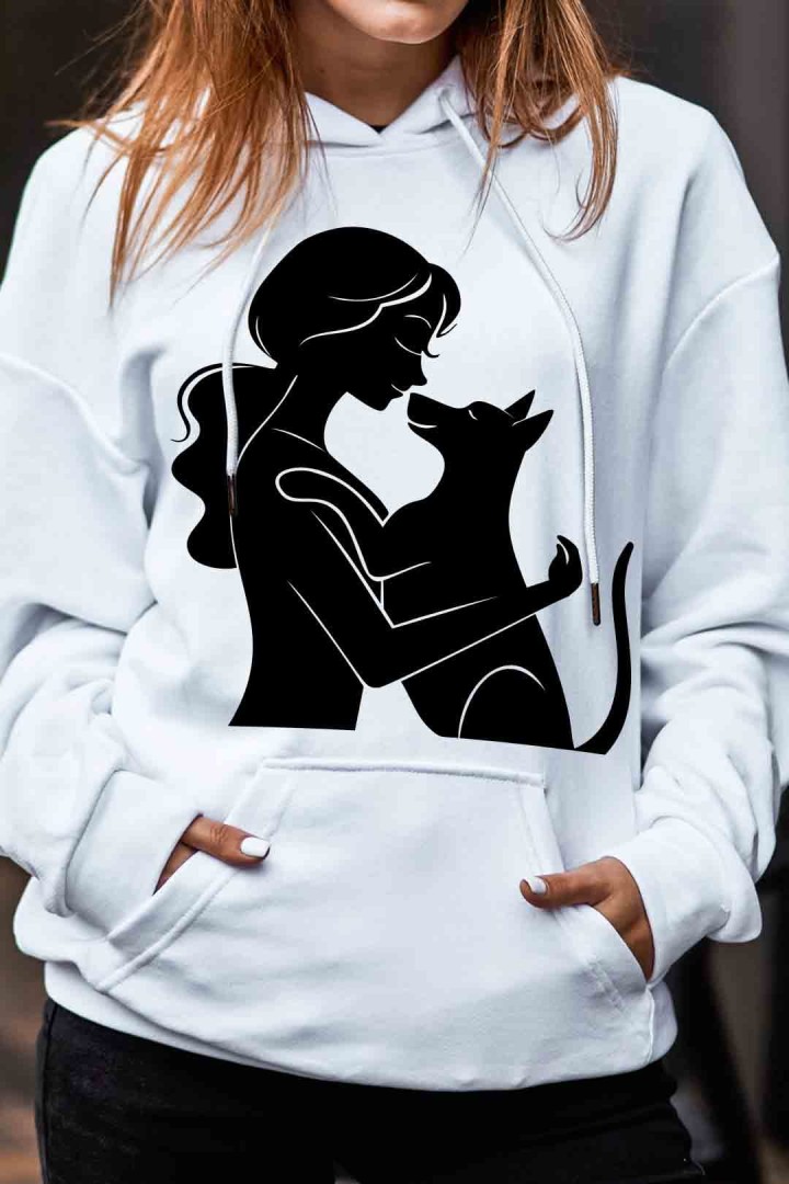 Bluza psi buziak - urocza bluza dla psiej mamy