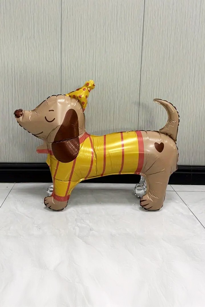 Balon foliowy Jamnik 83x63 cm – urocza dekoracja imprezowa dla miłośników psów