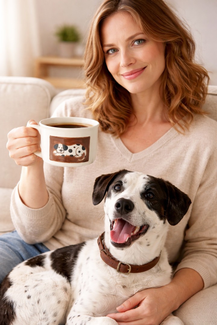 Kubek w pieski 250ml dla miłośników psów