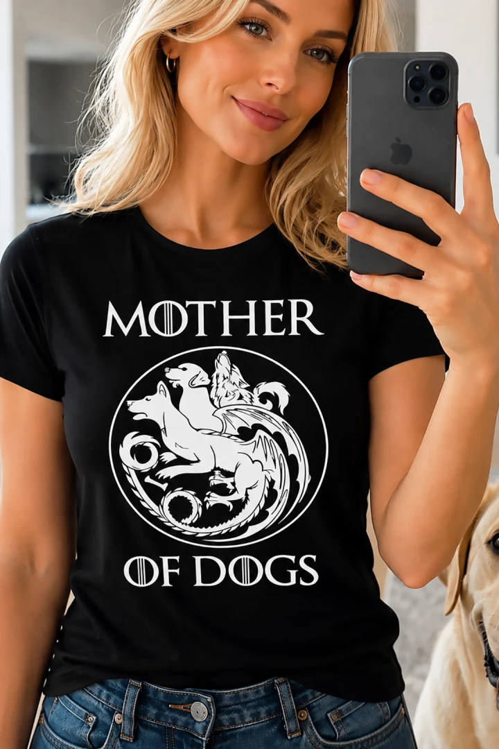 Koszulka mother of dogs dla psiej mamy