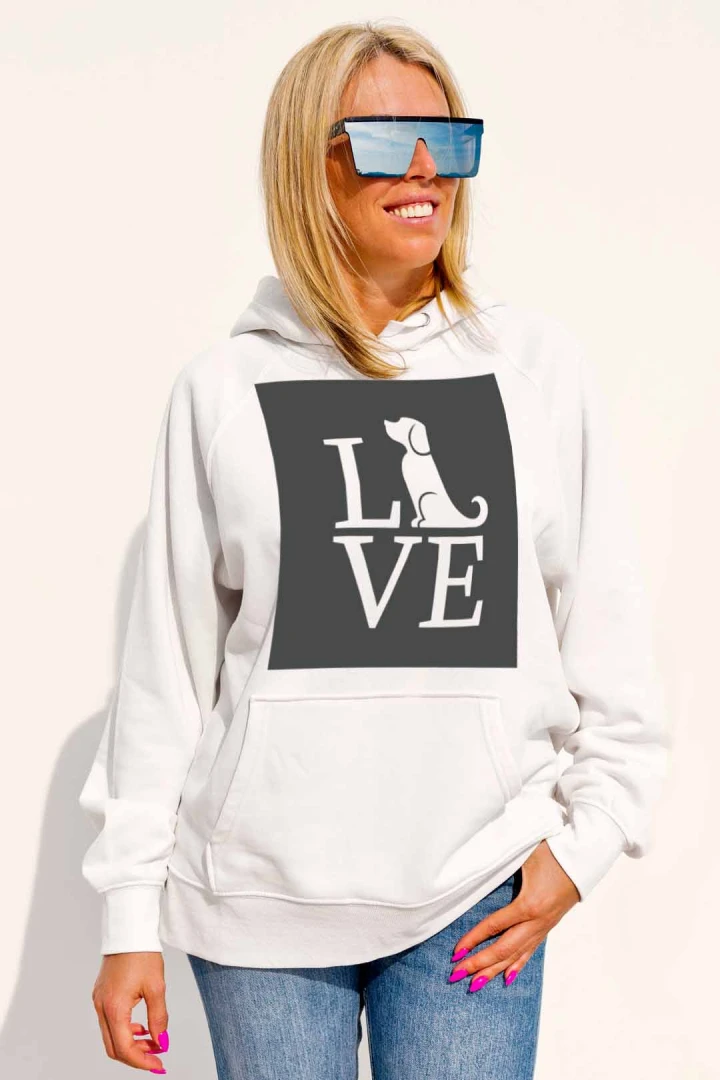 Bluza pies w stylu Love