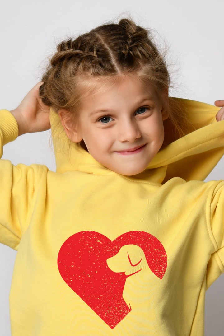 Bluza dziecięca z kapturem PsieLove