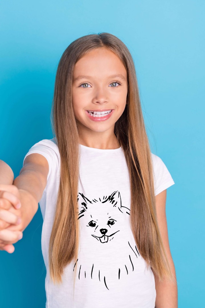 Koszulka dziecięca Szpic Miniaturowy