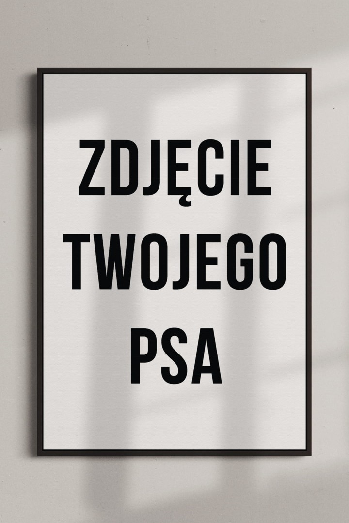 Obraz z Twoim psem
