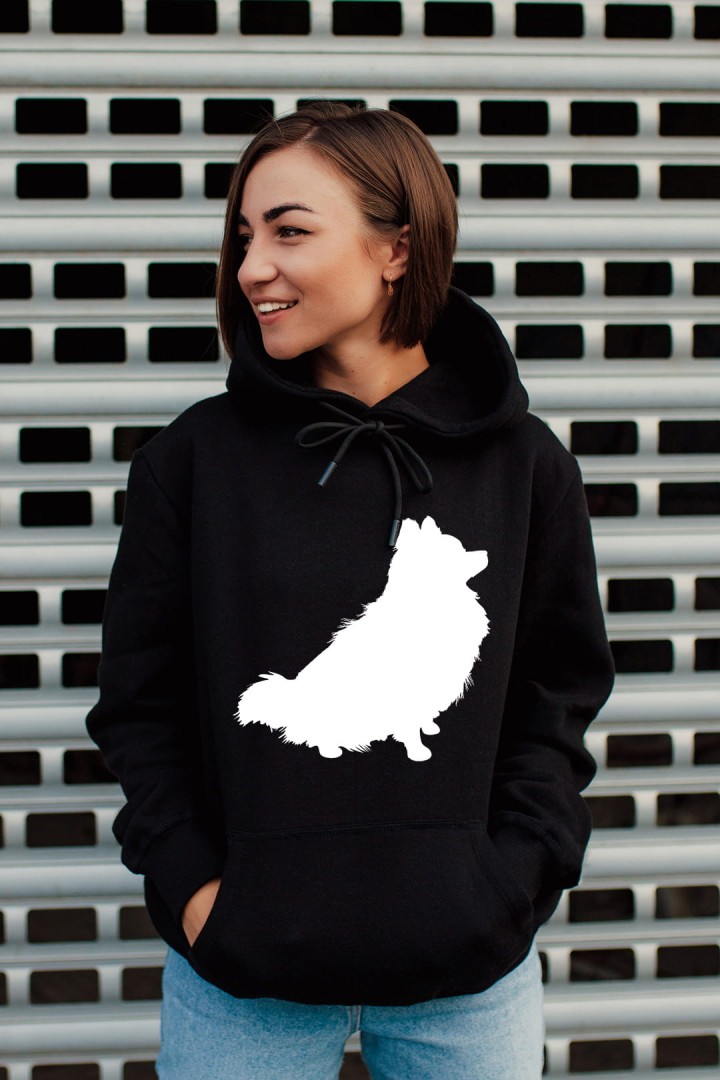 Bluza szpic miniaturowy dla psiej mamy