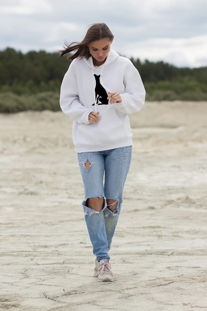 Bluza siedzący charcik włoski