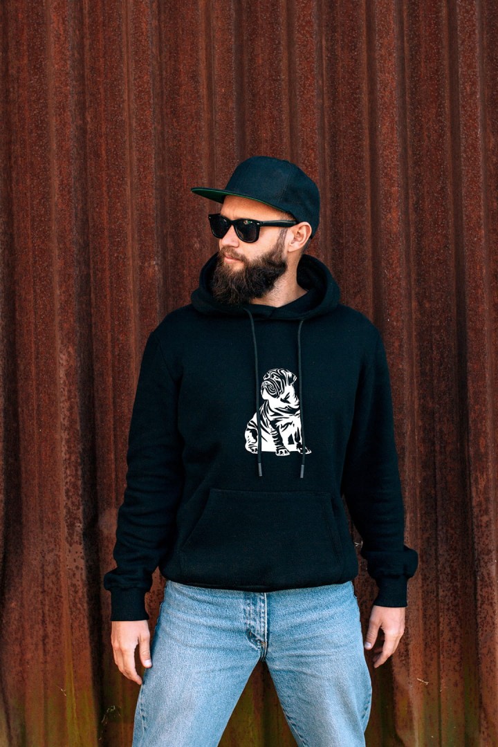 Bluza siedzący Shar Pei