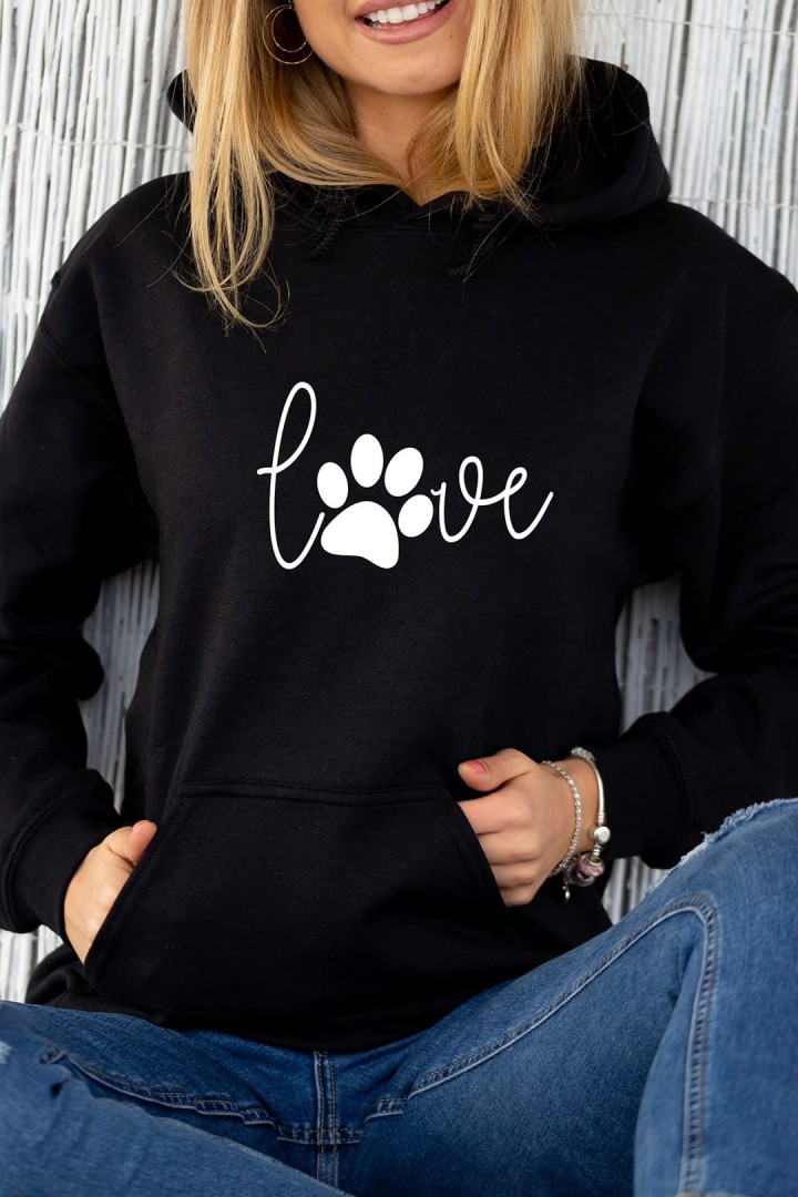 Bluza dla psiej mamy z napisem love