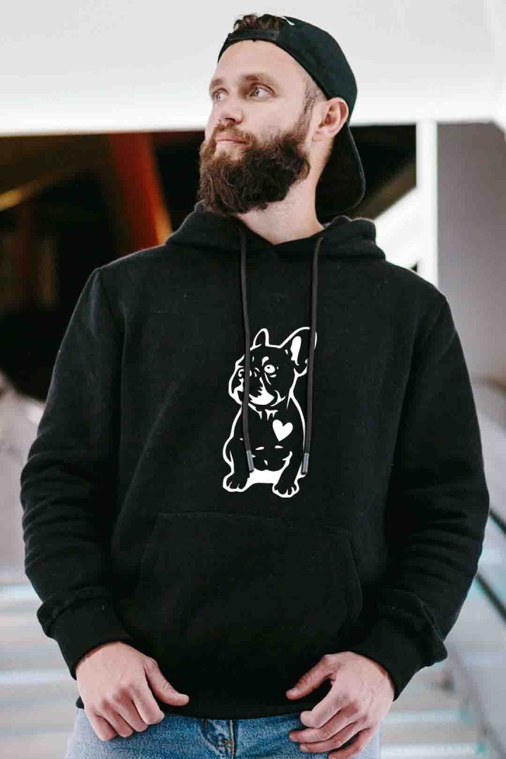 Bluza z buldożkiem francuskim